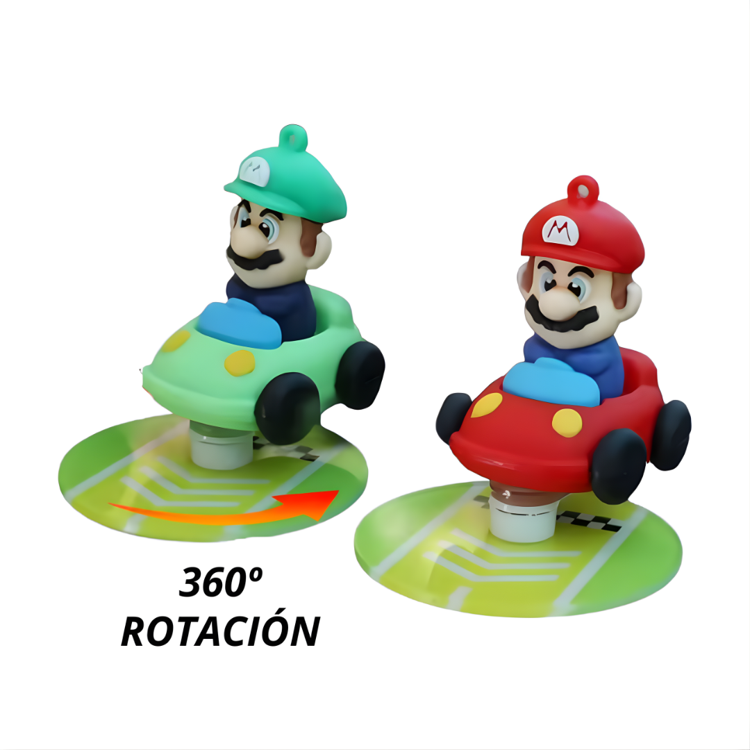 Coche de MarioKart giratorio 360º